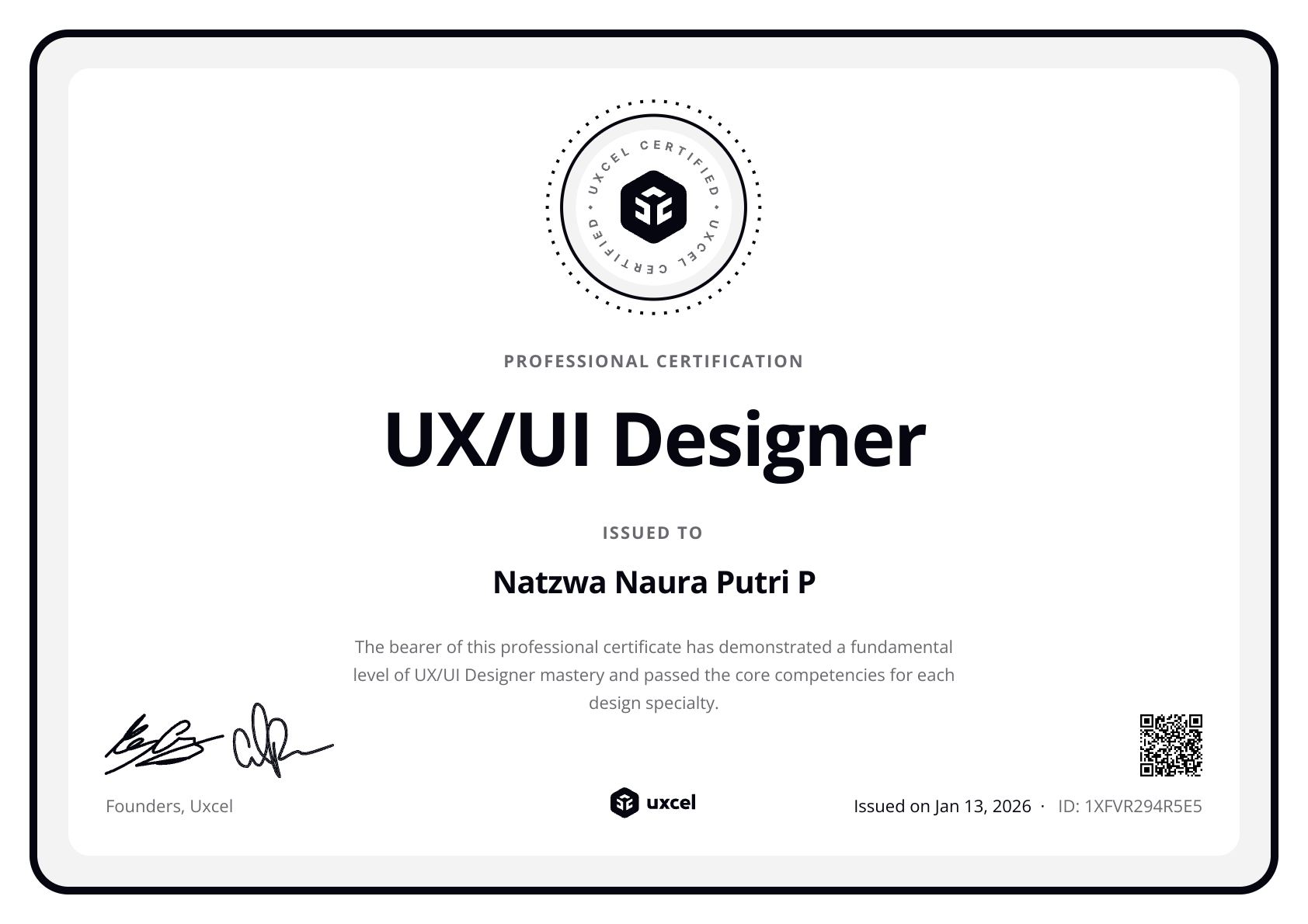 Natzwa Naura Putri P's certificate